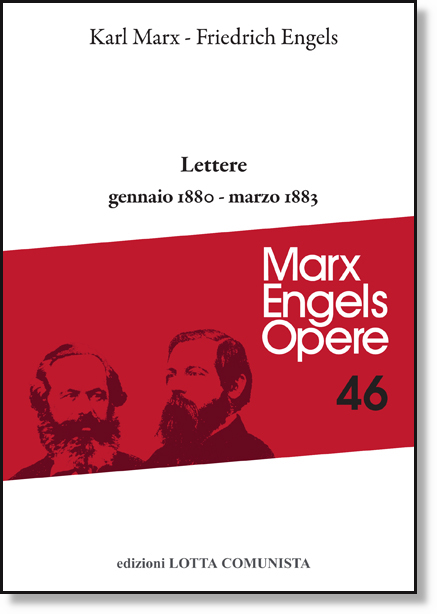 Marx Karl - Engels Friedrich - Lettere gennaio 1880 - marzo 1883 